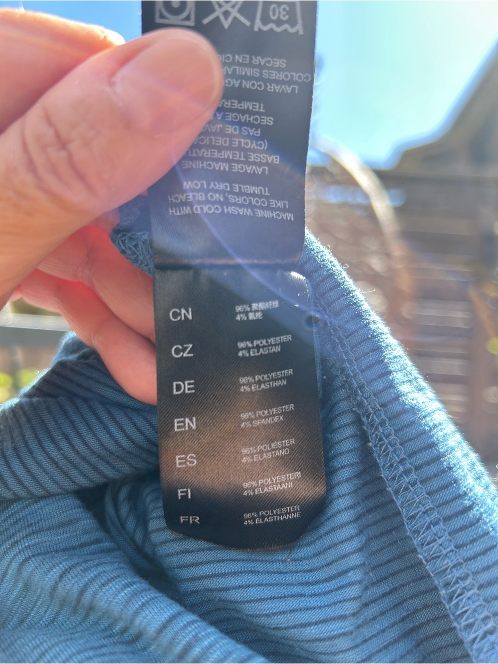 Kuhl Aspira WL Blue Hooded Long-Sleeve Performance Shirt - Picture 8 of 13